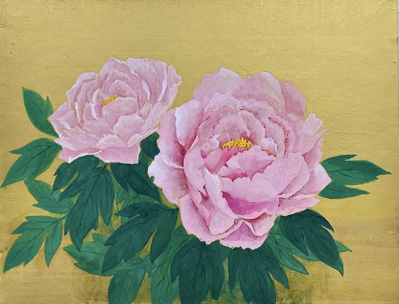 他の人はこちらも検索 掛け軸 アート 中国美術 水彩画 おしむ 牡丹 書
