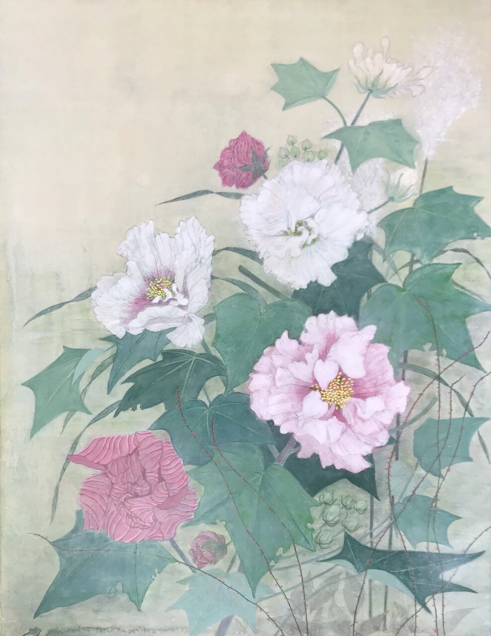 日本画水彩画⑭ 得応軒 紫兼毫 小 セット 絵筆 日本 画水彩画