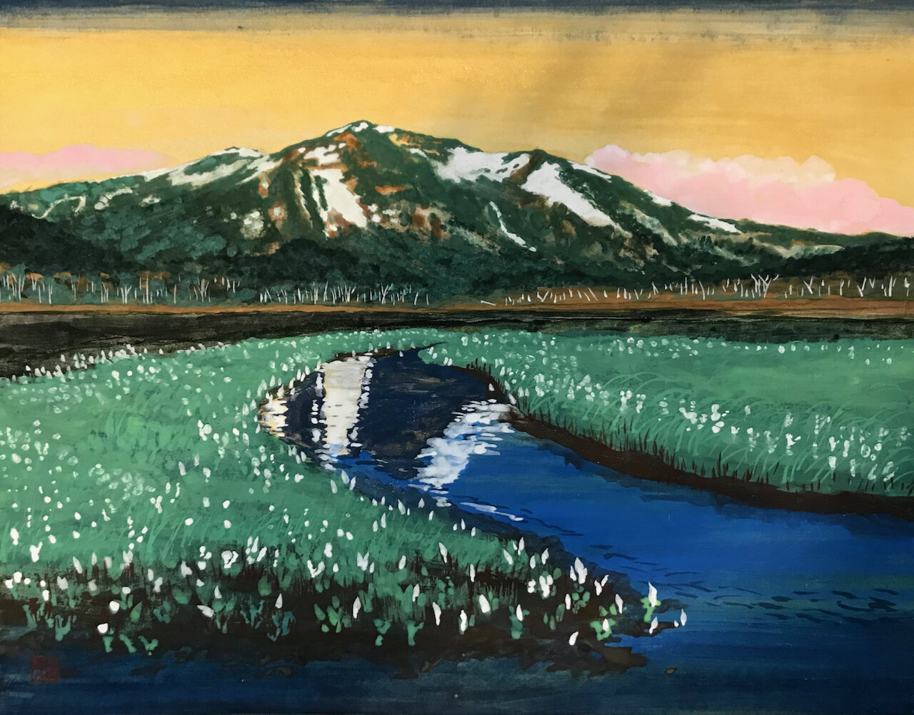 日本画水彩画② 二子玉川/あざみ野/狭山 日本画・水彩画教室 : 日本画と水彩画の