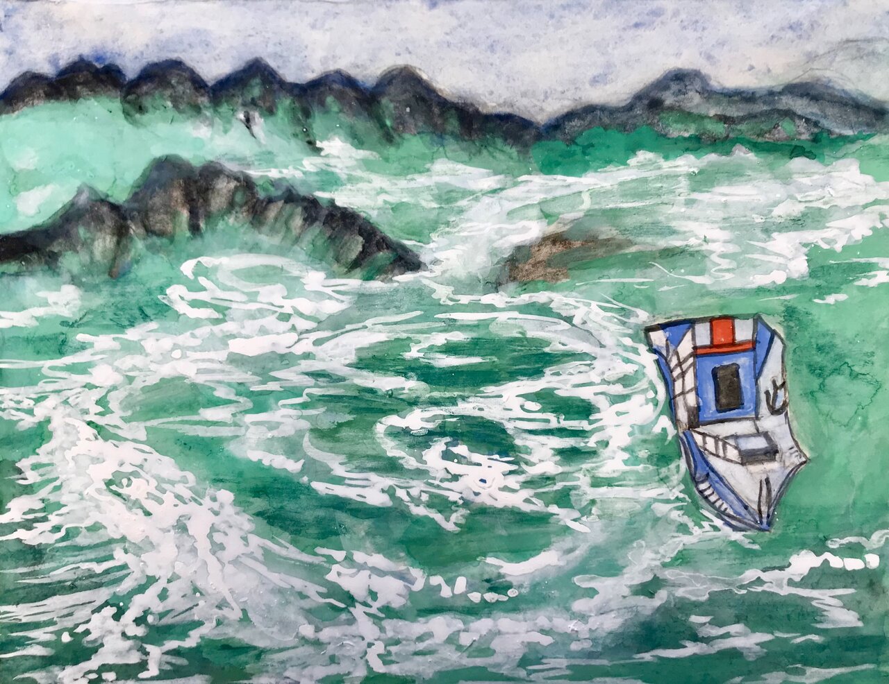二子玉川/あざみ野/狭山 日本画・水彩画教室 : 日本画と水彩画の