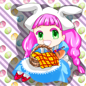 いただきもの イースターのシンシアさんのイラストをいただきました コントラ デクストラ アベニュー