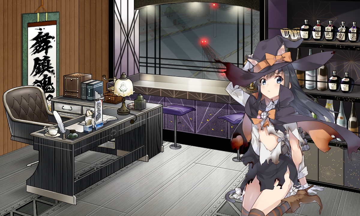 艦これ 朝潮改二丁のハロウィンmode コントラ デクストラ アベニュー