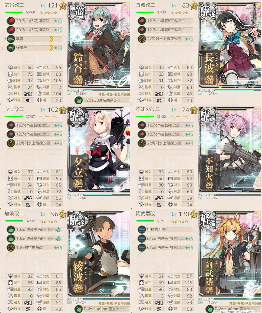 艦これ 2期 沖ノ島海域迎撃戦 クォータリー 編成記録 コントラ デクストラ アベニュー 艦これ 2期 沖ノ島海域迎撃戦 クォータリー 編成記録 コントラ デクストラ アベニュー