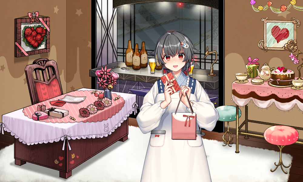 艦これ バレンタインmodeのperth 明石 Johnston Maestrale Libeccio Scirocco そして迅鯨の差分 コントラ デクストラ アベニュー