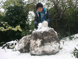 snow road