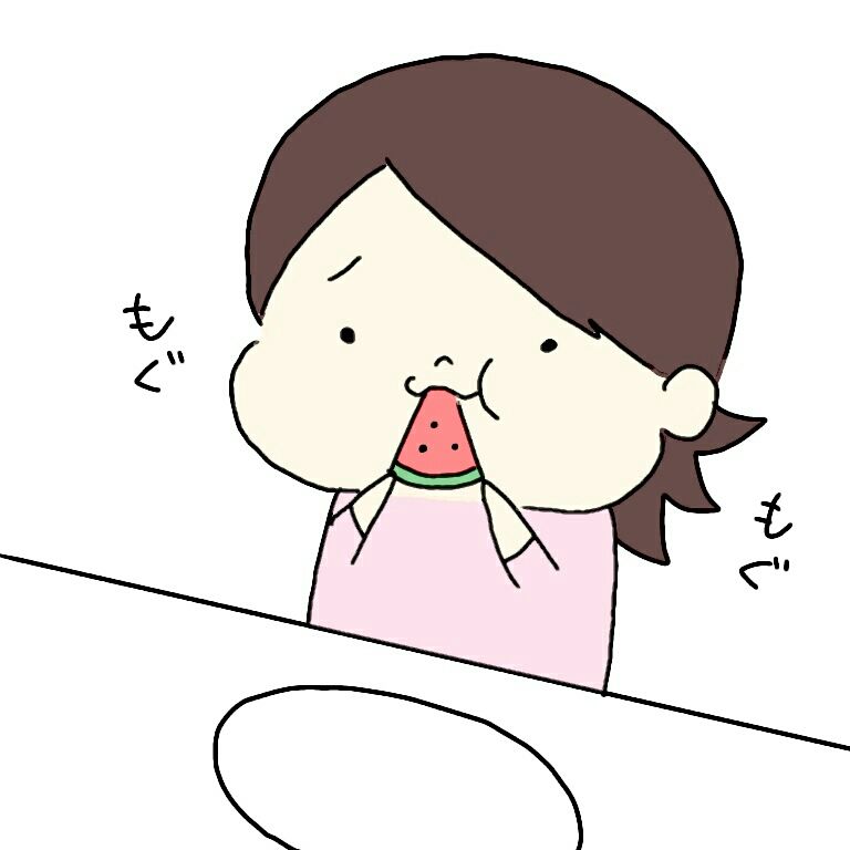 初めてスイカを食べた2歳児が大変なことに イクメンパパの育児ブログ 初めてスイカを食べた2歳児が大変なことに イクメンパパの育児ブログ