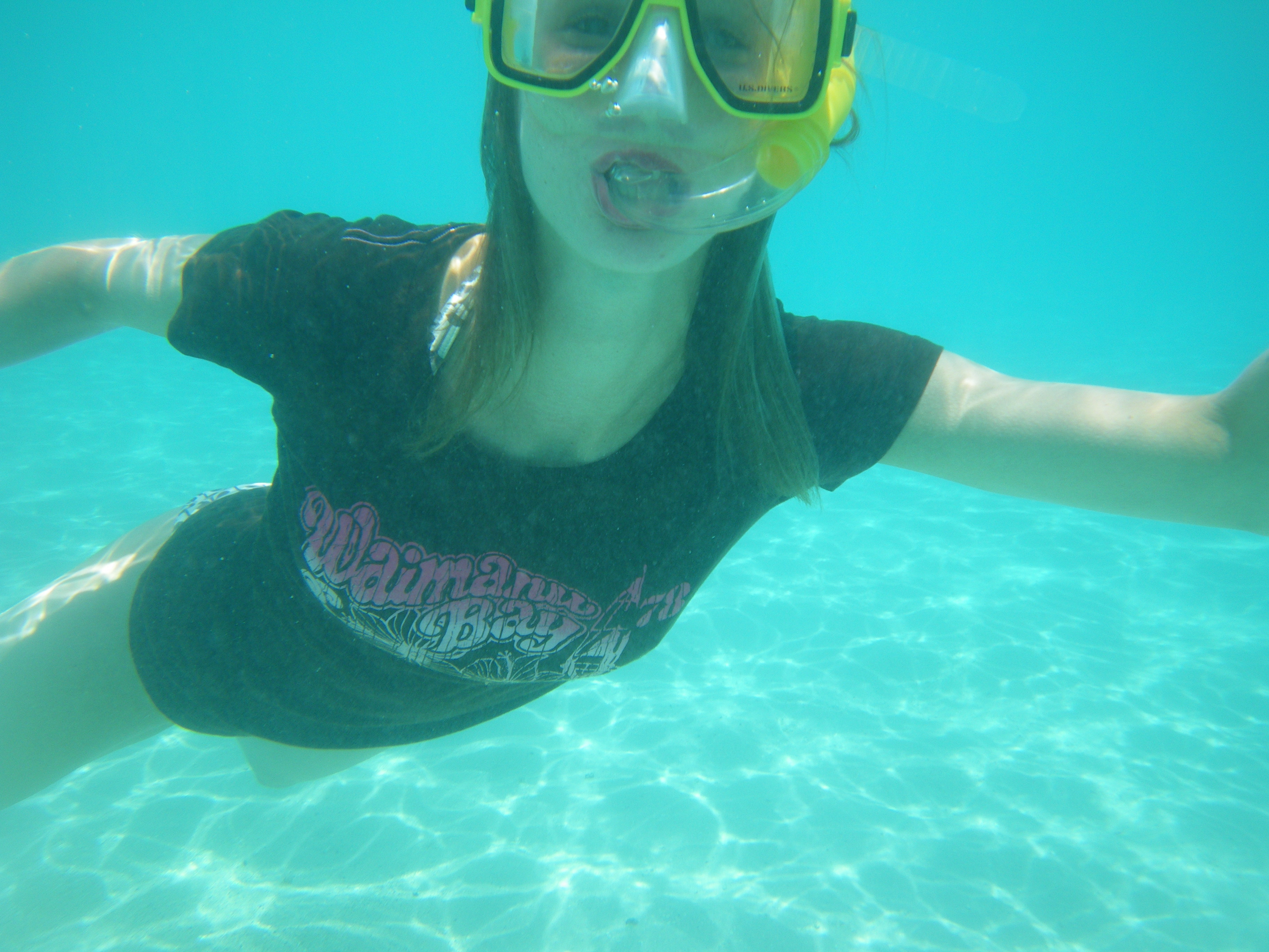 ハナウマ湾でシュノーケリング Hawaii日記