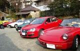 イタ車ドイツ車いろいろ集結