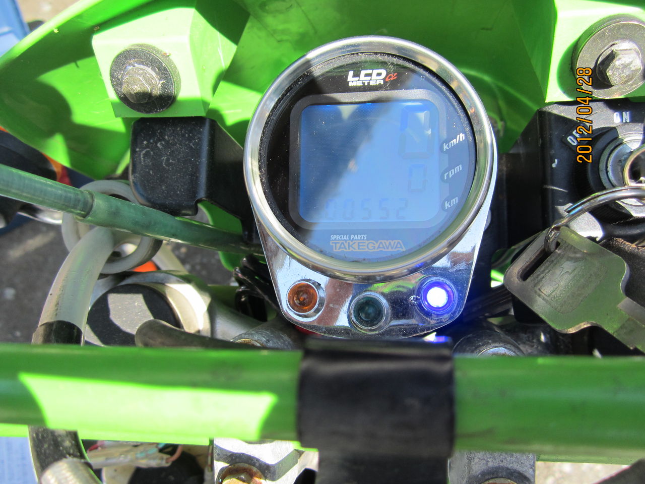 在庫ラストKSR2 Kawasaki KSR2 KSR80 機械式タコメーター ギア