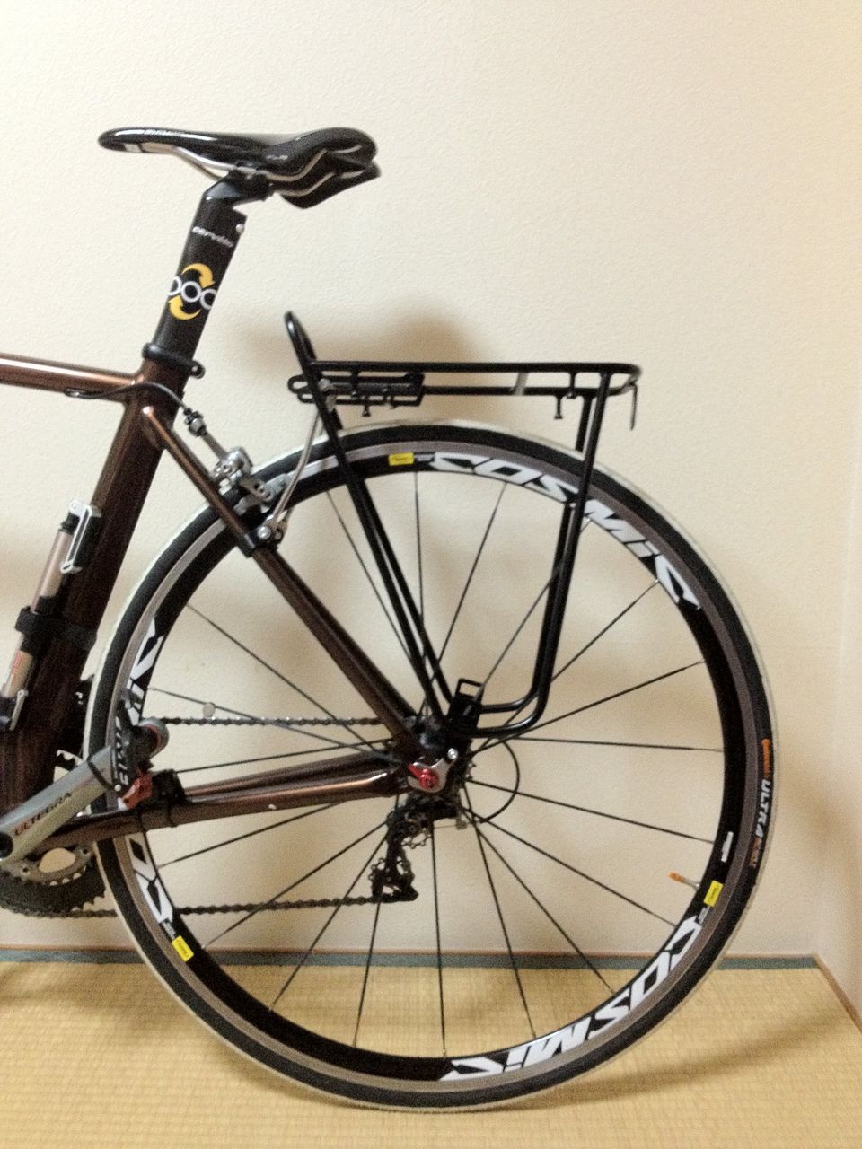 リアキャリア 自転車 ダボ穴
