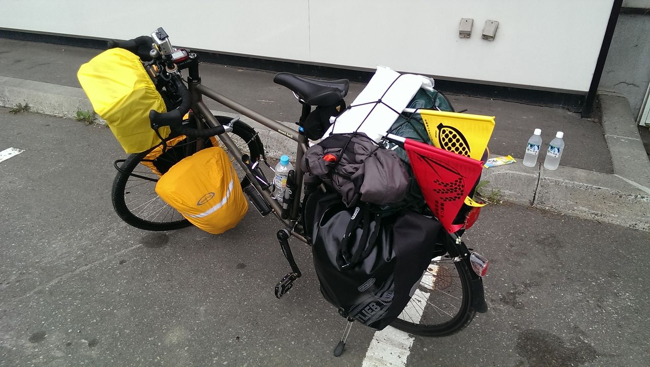 自転車 フラッグ