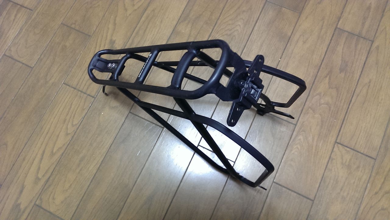 自転車用リアキャリアについて考える おれが自転車だ