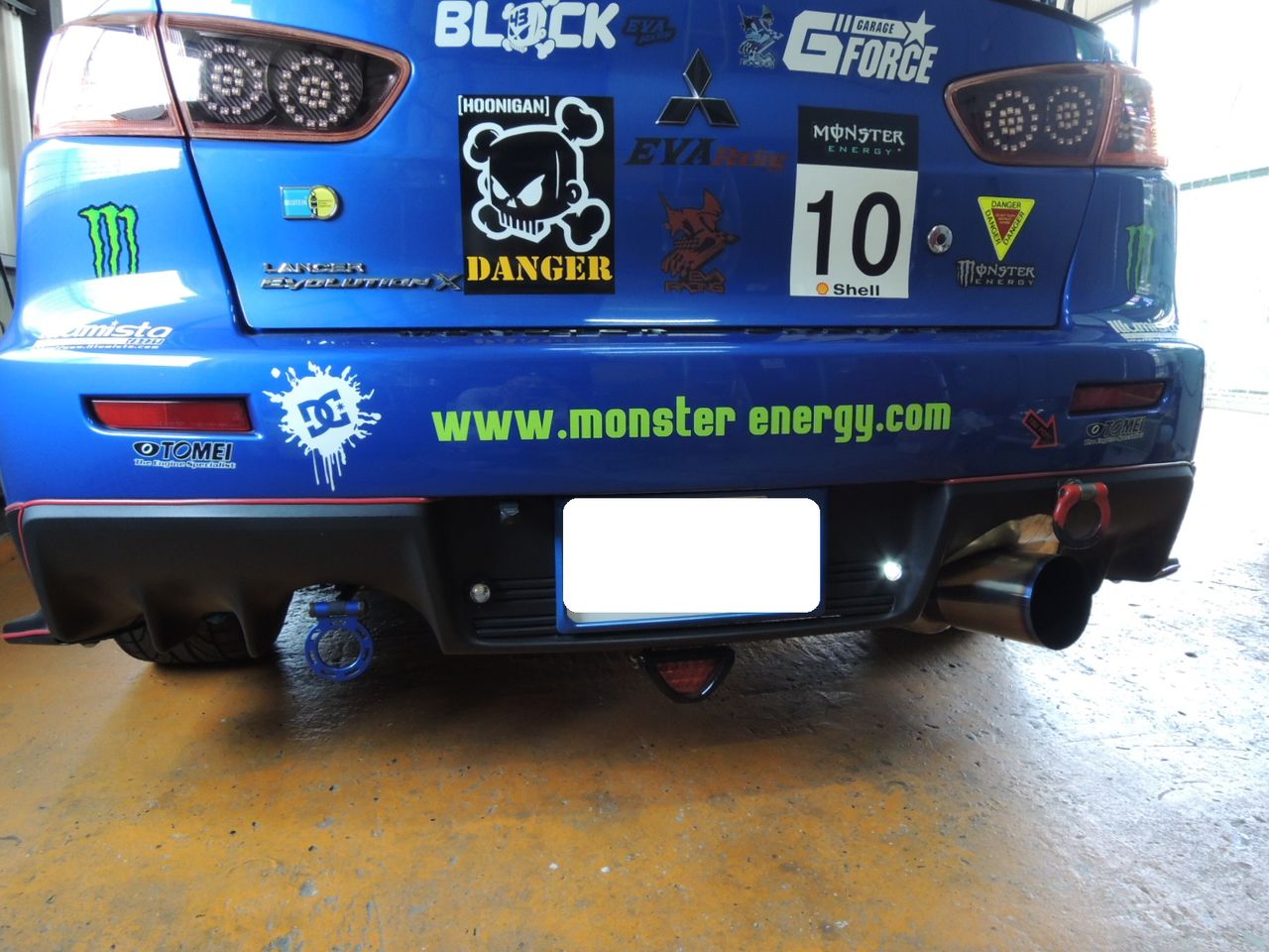 ランエボ ストロボ Led取り付け Illumista店長ブログ