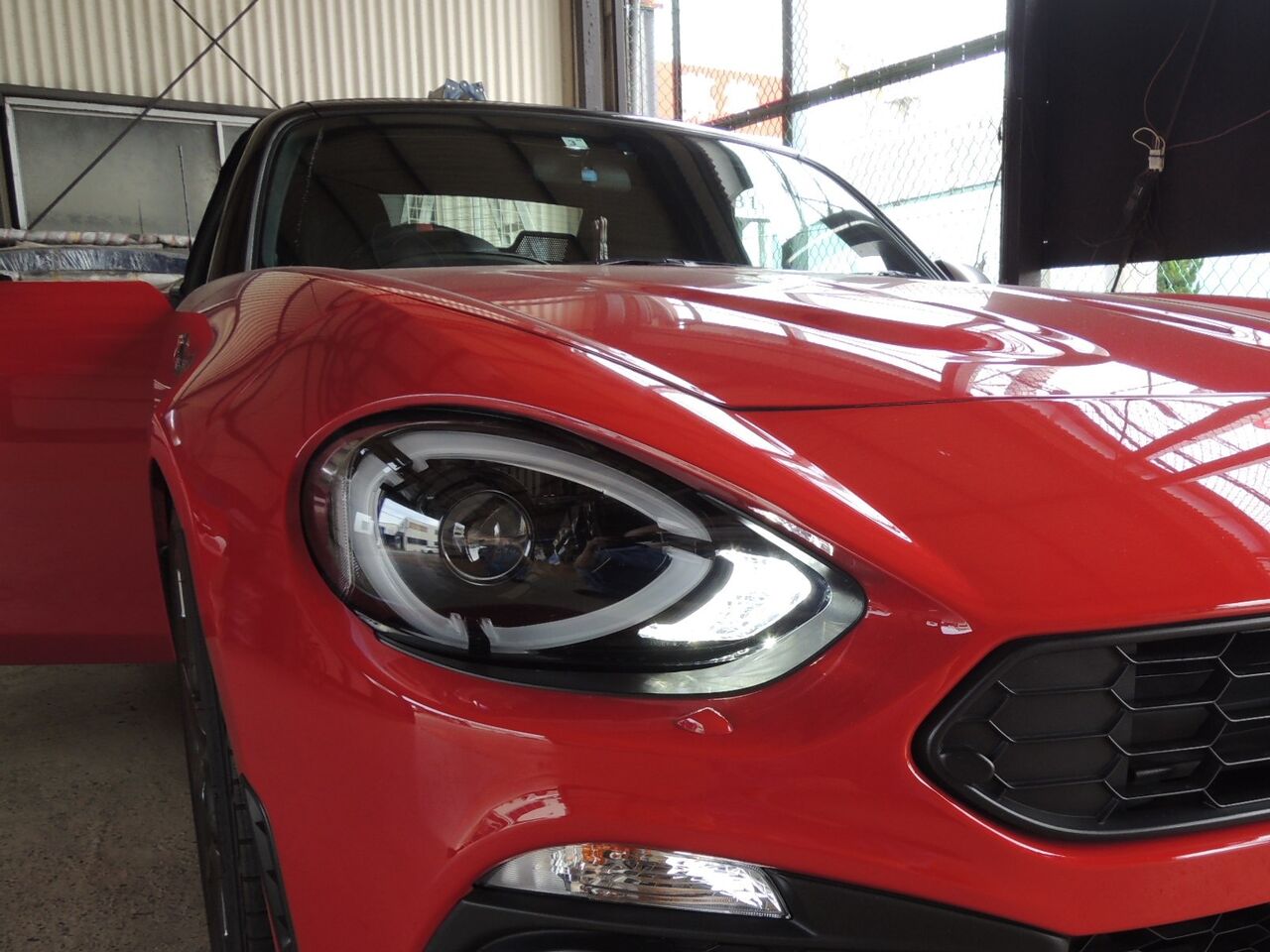 ABARTH　124スパイダー　ヘッドライト右 Yahoo!オークション -「124スパイダー」(ライト) (パーツ)の落札