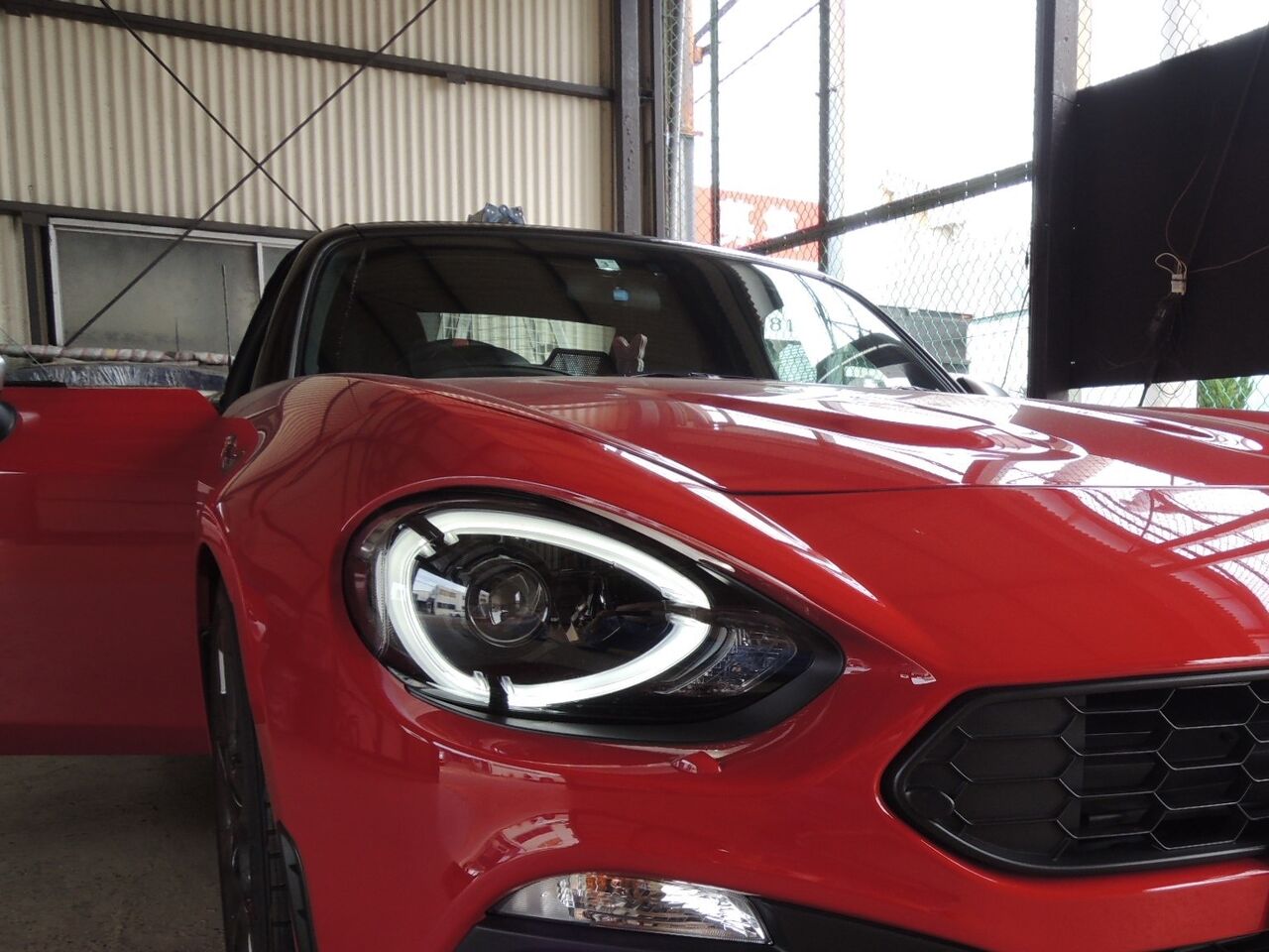 アバルト124スパイダー デイライト機能活用 : Illumista店長ブログ