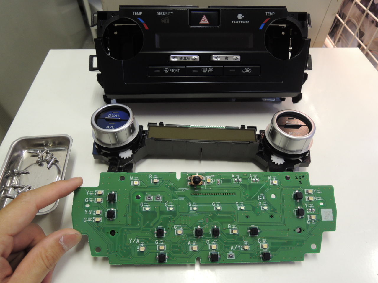 Mojo 50カムリ 打ち替え Mojo 50カムリ 打ち替え エアコンパネルLED