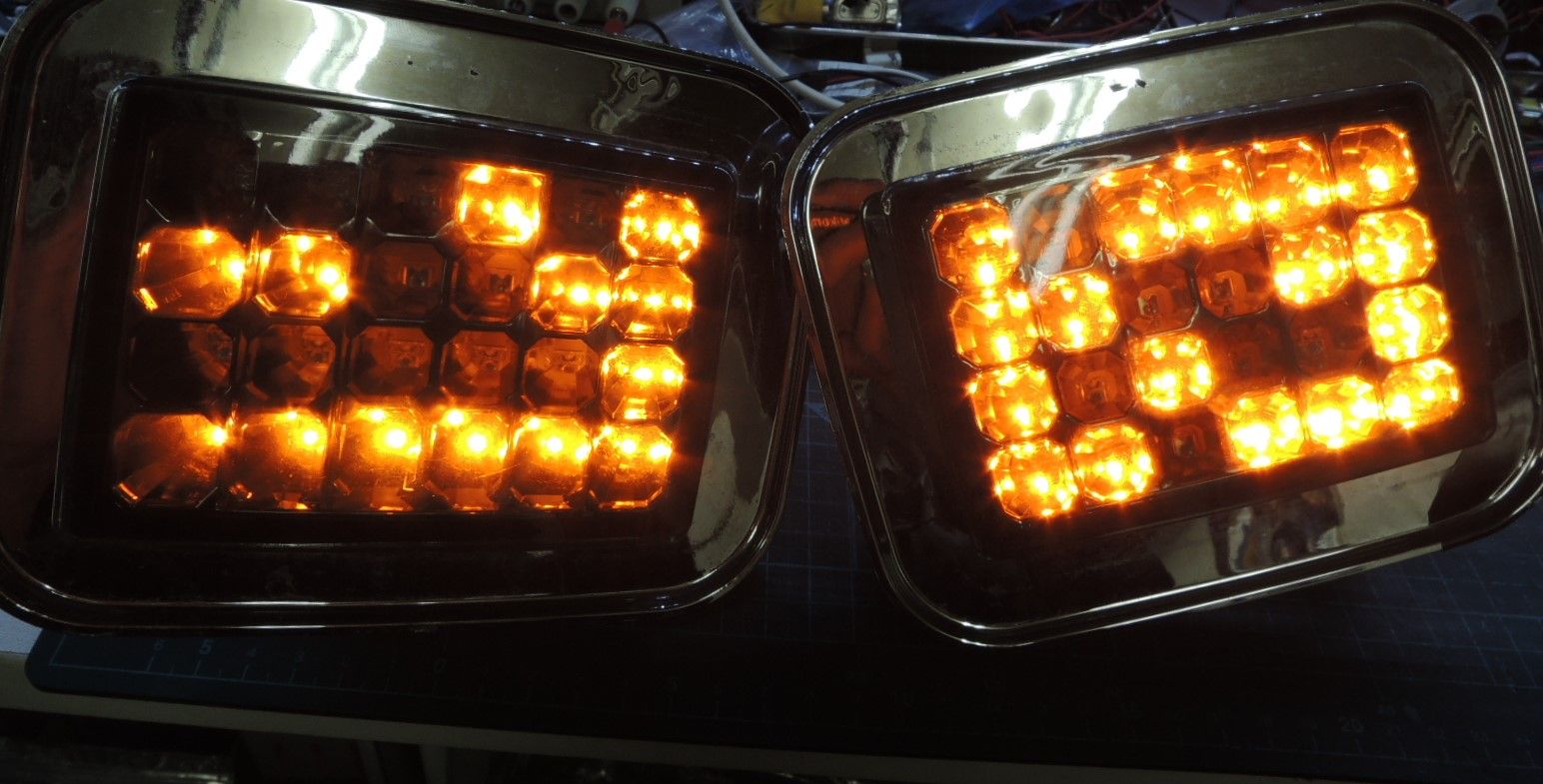ご検討中【訳あり】ハマーH2パーキング フロントウインカー LED アンバー ご検討中【訳あり】ハマーH2パーキング フロントウインカー LED