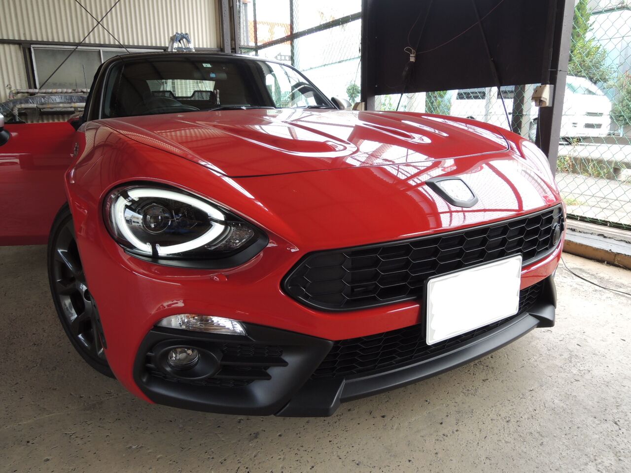 アバルト124スパイダー デイライト機能活用 : Illumista店長ブログ