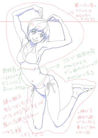 絵 イラスト 練習のため3次の写真を自分なりのデフォルメに直して模写しました デッサン速報