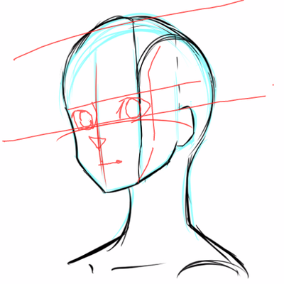 顔の描き方教えてください デッサン速報