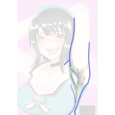 絵 イラスト 腋の作画ってこれでいいのでしょうか デッサン速報