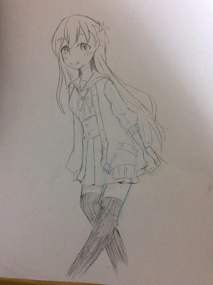 中学生が描いた絵を貼るスレ デッサン速報