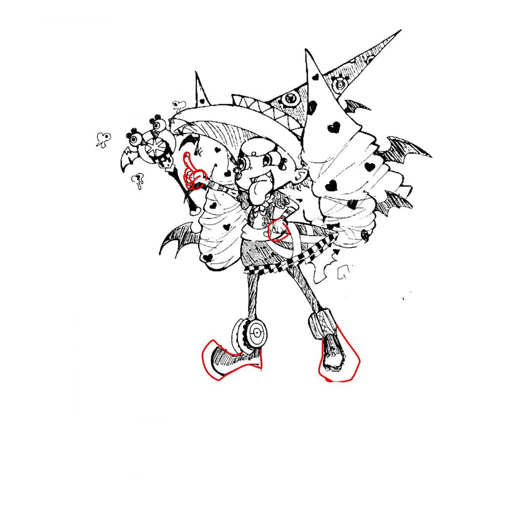 絵 イラスト オリジナルですがカートゥーンのキャラを参考にしています デッサン速報 絵 イラスト オリジナルですがカートゥーンのキャラを参考にしています デッサン速報