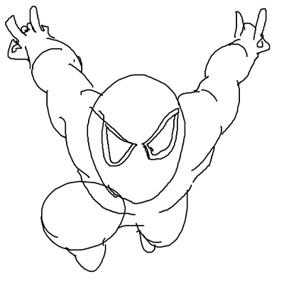 アメコミのキャラ描いていこうぜｗｗｗｗｗｗｗｗｗｗｗ デッサン速報