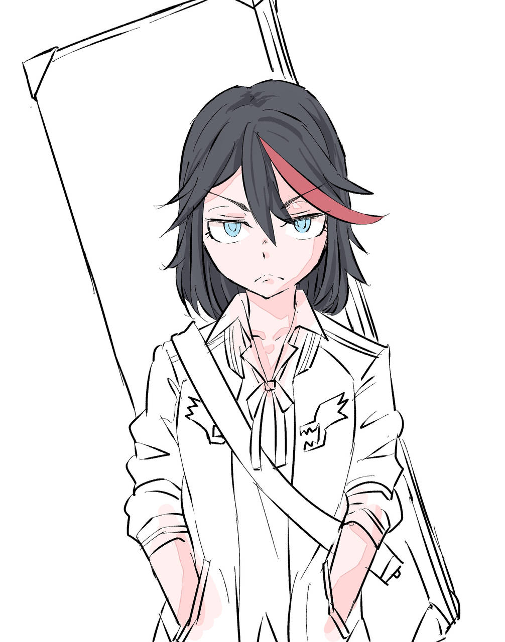 絵 イラスト 塗ってる途中で全体的に違和感を感じたのですが デッサン速報