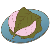 幼稚園児のイラスト 絵カード 桜餅 Livedoor Blog ブログ