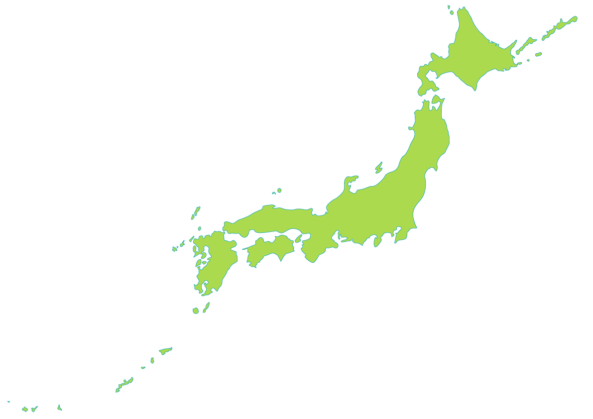 Japan Image 日本地図 いらすとや