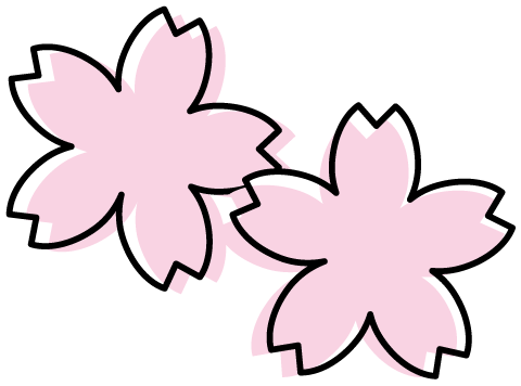 幼稚園児のイラスト 絵カード 桜の花のイラスト 絵カード