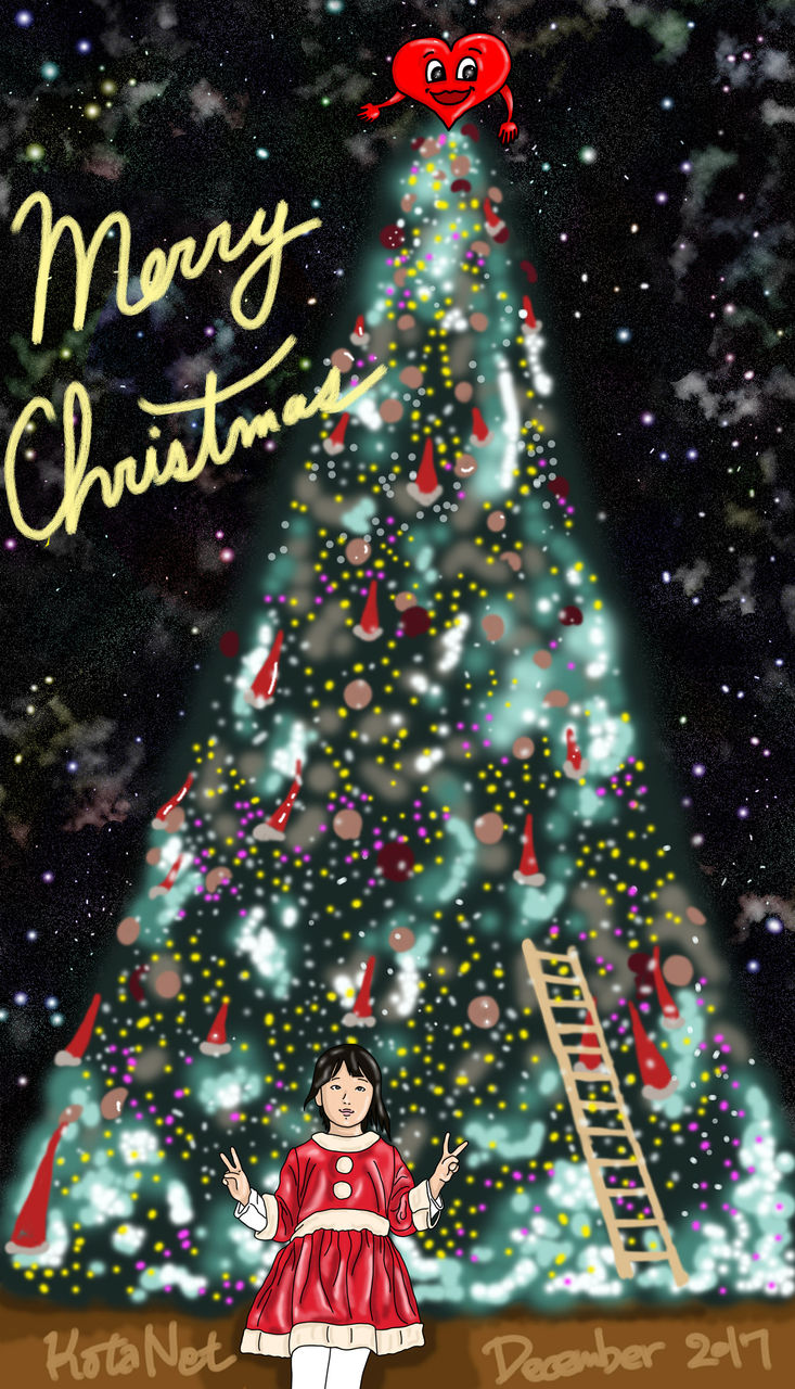 クリスマスのかわいいイラスト By 人気イラストレーター コウタネット 絵師コウタネットのイラスト講座 クリスマスのかわいいイラスト By 人気イラストレーター コウタネット 絵師コウタネットのイラスト講座