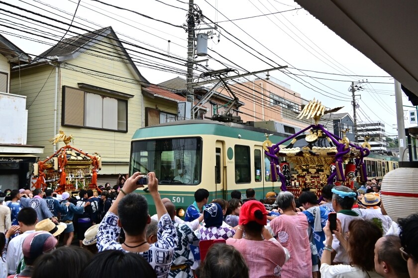 江の島天王祭-2024 : 今日の鎌倉