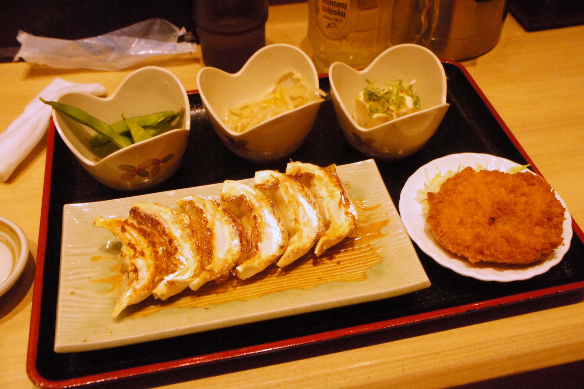 餃子専門店のほろ酔いセットがめちゃお得 北神ぎょうざ 天王寺 ちびっこ酒場放浪記 関西