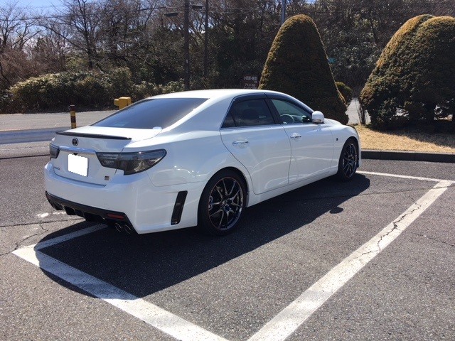 マークx Grスポーツ 350rds納車 日々の生活