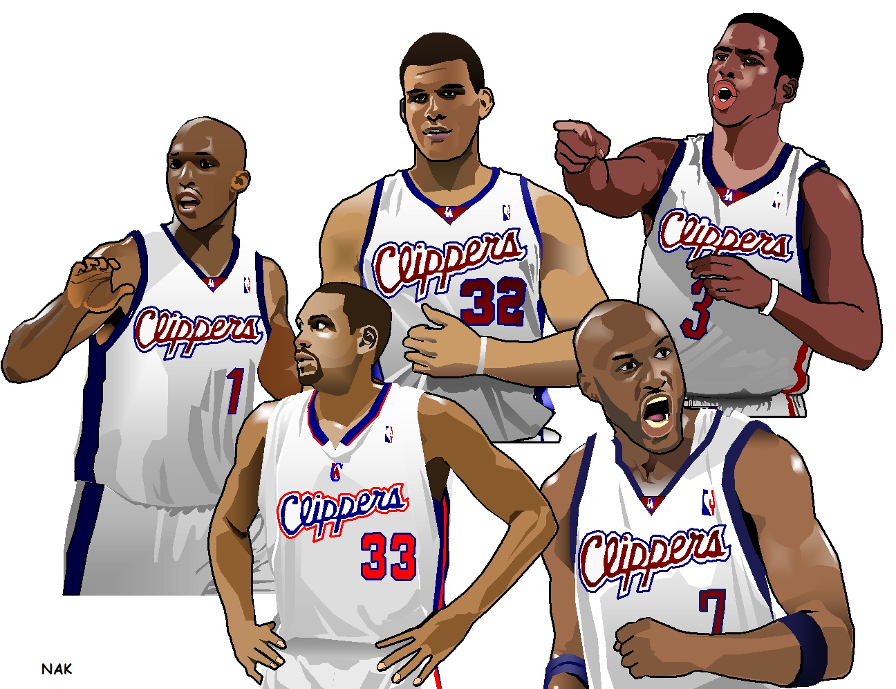 Nba Lacだって負けてないぞ 最新イラスト I Love Nba Nakのブログ