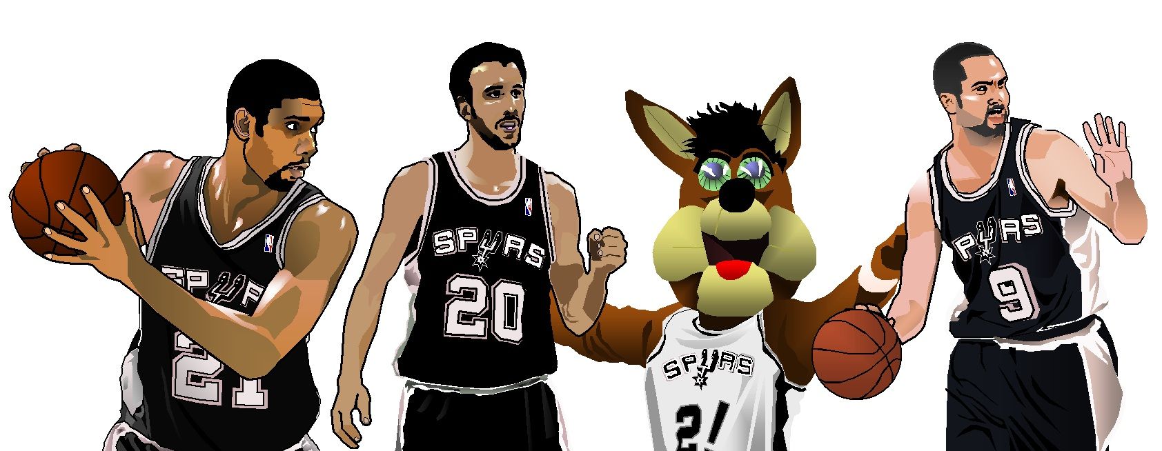 Nba 今シーズンのオリジナルイラスト製作候補者 West編 I Love Nba Nakのブログ