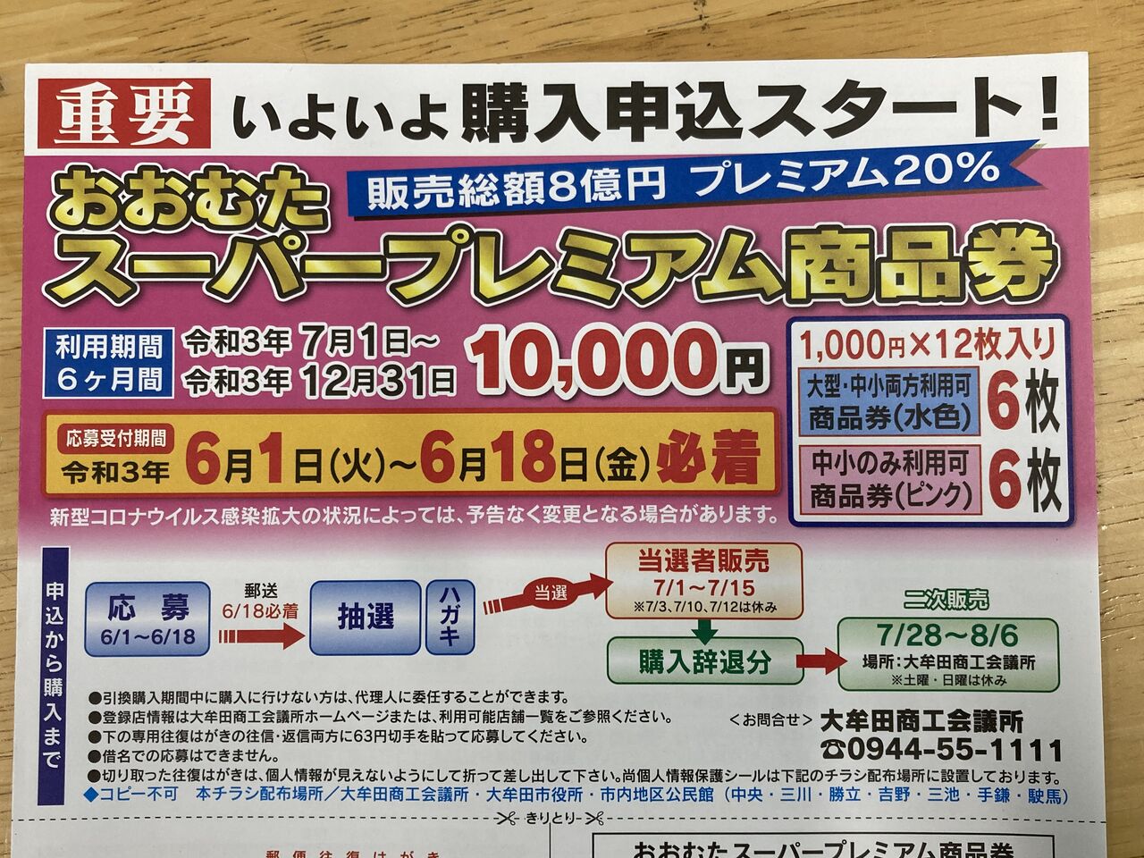 おおむたスーパープレミアム商品券！ : 店長のリフォーム日記 ～LIXIL 