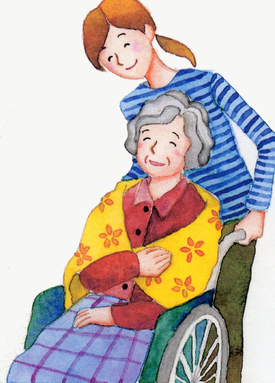 介護イラスト Ume Rockギャラリー