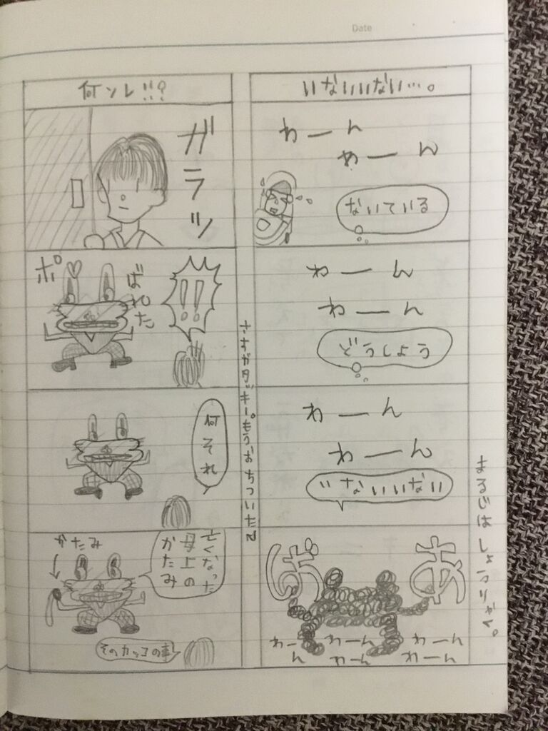 小学生の時に描いた黒歴史マンガ発掘 : いまじんぶろぐ〜想像して
