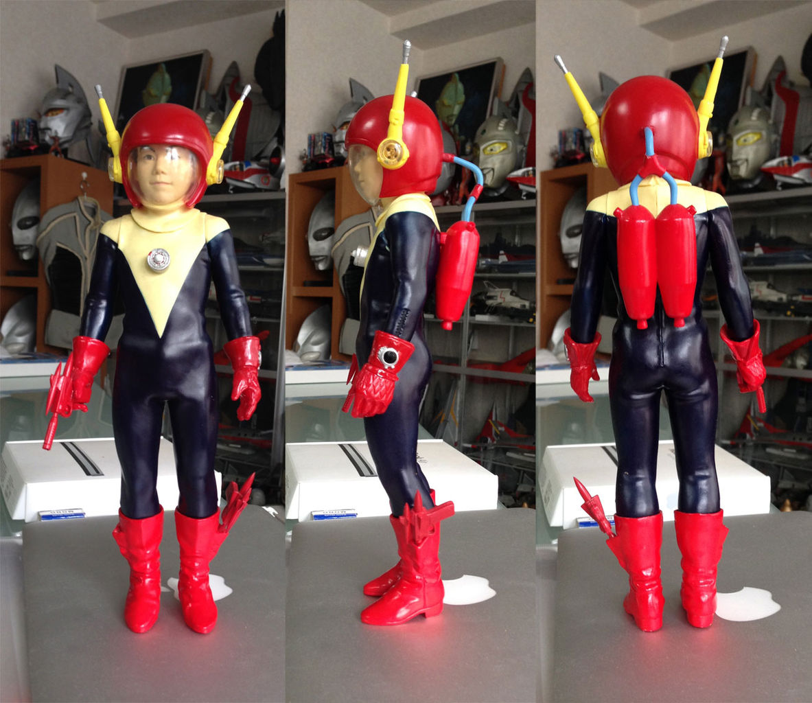 光速エスパー、お願い、被災された人達を助けてあげてぇ。 : 特撮