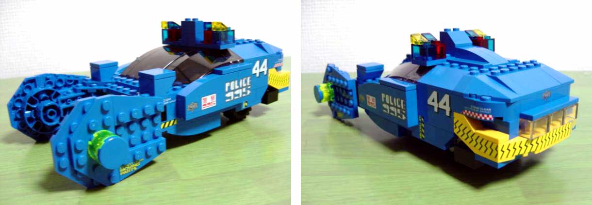 LEGOで『ポリススピナー』あれこれ・・・。 : 特撮 プロップス 倉庫