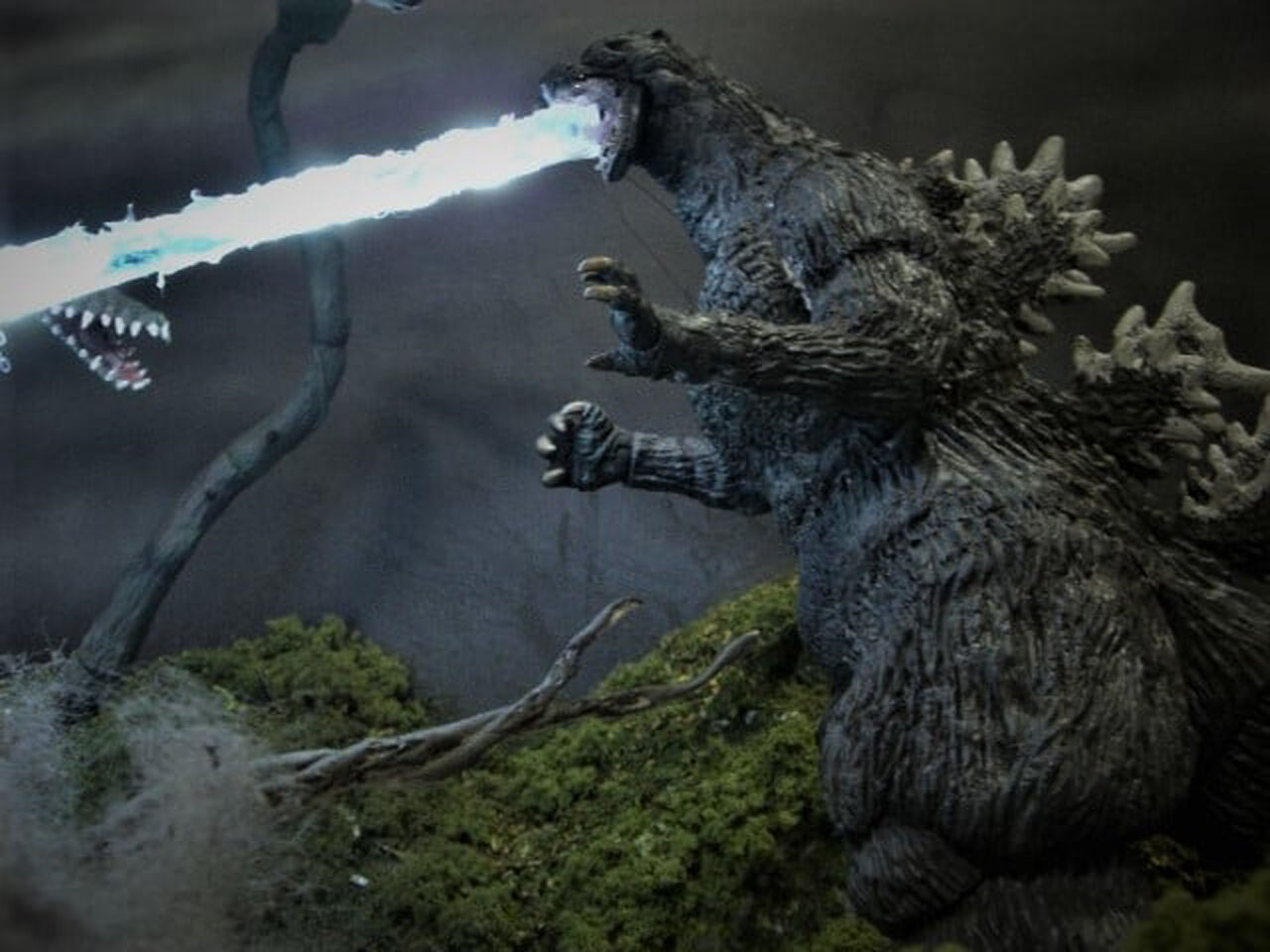 thsyp876さんハイパージオラマ『ゴジラ vs ビオランテ』 : 特撮