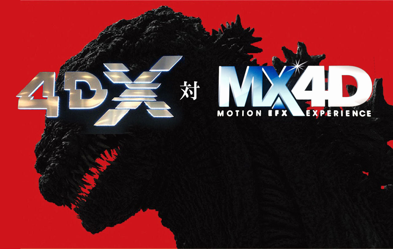 シン ゴジラの 4dx と Mx4d 特撮 プロップス 倉庫
