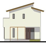 西条市大野の家外観立面2