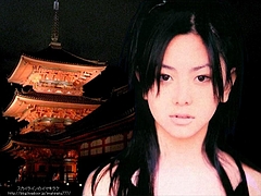 Mai Kuraki in Kiyomizu-dera temple Ver.A