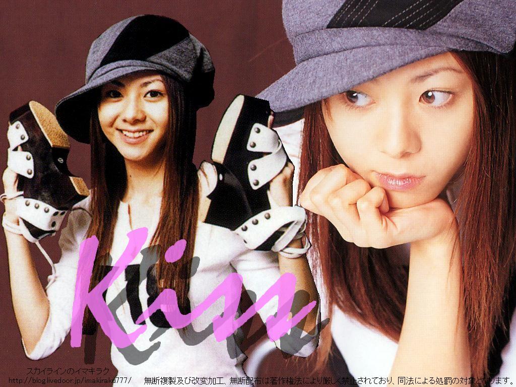 倉木麻衣　Kiss ポスター 倉木麻衣シングル「Kiss」single告知ポスター販促シーブリーズCM