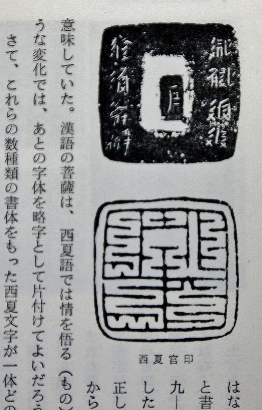 西夏文字 : いまきしょうじ（今城昭二）の書道・篆刻ブログ