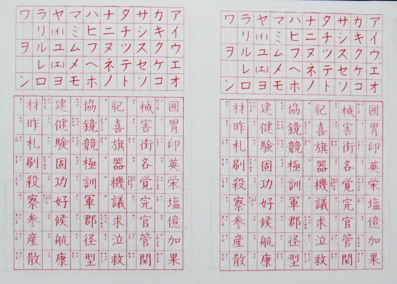 なぞり書き いまきしょうじ 今城昭二 の書道 篆刻ブログ